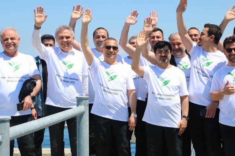 Rize'de tarihi açılışa sayılı günler kaldı -