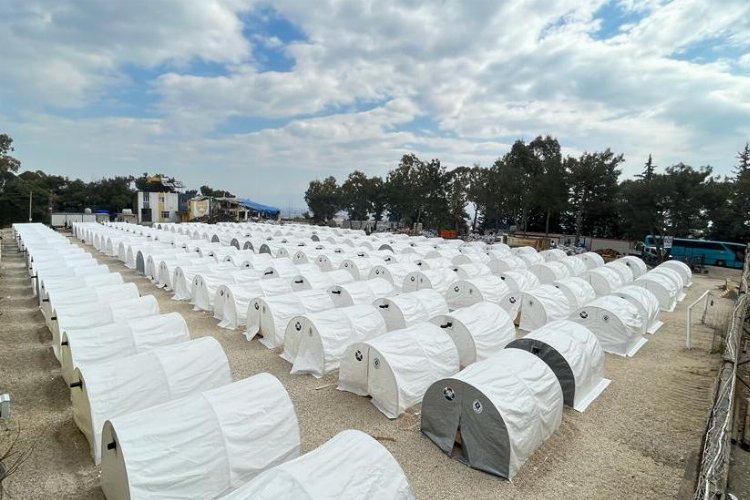 Rize, Kırıkhan'da 'Çadır Kent' kuruyor -