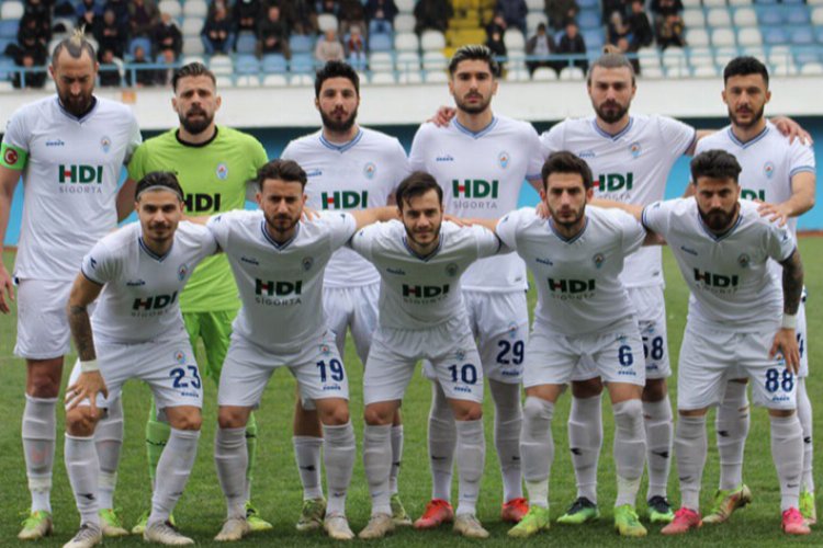 Rize Pazarspor sahasında berabere kaldı -
