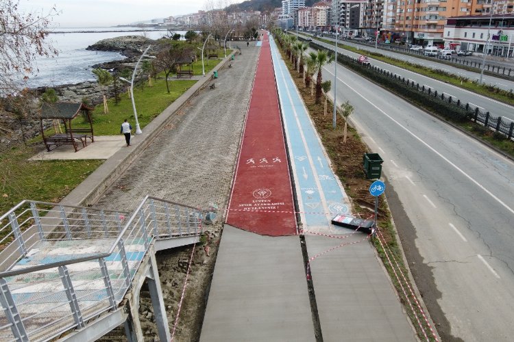 Rize sahil yolunda ikinci etap -