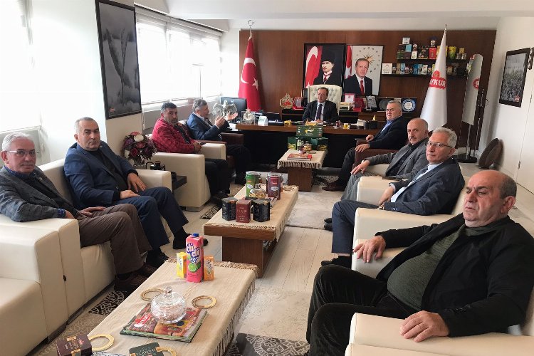 Rize Ziraat Odası başkanlarında ÇAYKUR'a ziyaret -