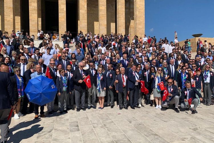 Rotaryenler Anıtkabir'de -