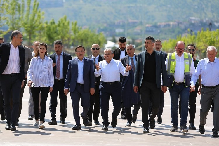 RTE Millet Bahçesi'ne yakın takip -