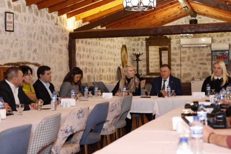 Rus gazeteciler Hatay'da -