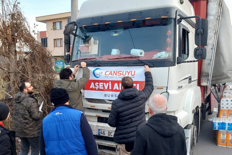 Saadet Bursa'dan deprem bölgesine 15 bin kişilik aşevi -