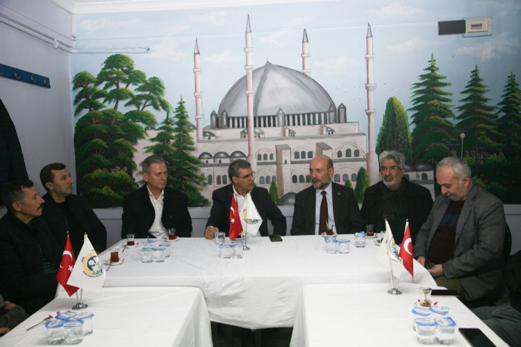 Saadet Partisi Bursa'dan Keşanlılara ziyaret -