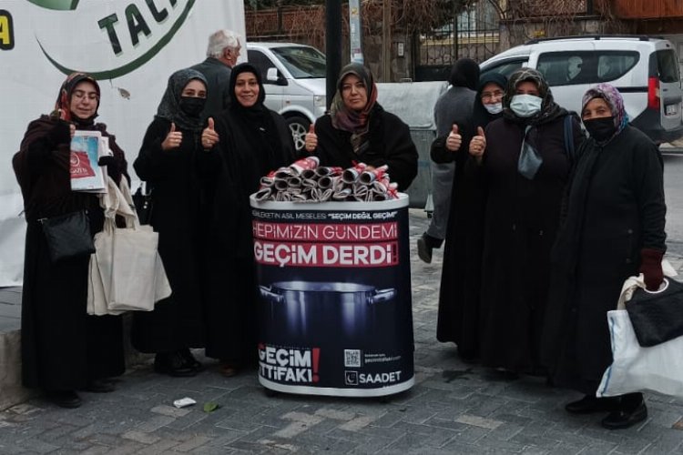 Saadet Partisi Kayseri'den 'öz'lü sözler -