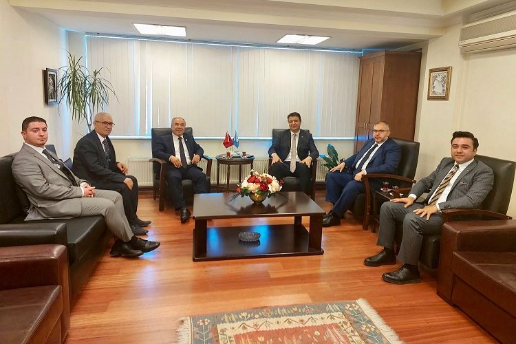 Saadetli vekil bayramlaşma heyetinde -
