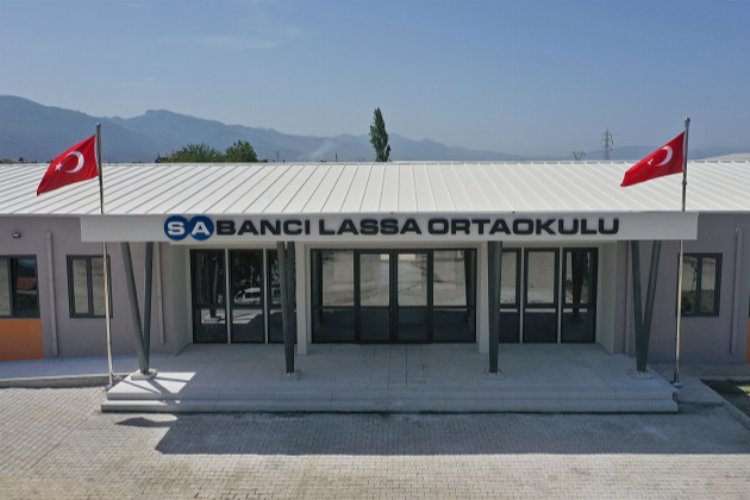 Sabancı Vakfı'ndan Hatay'a rekor okul -