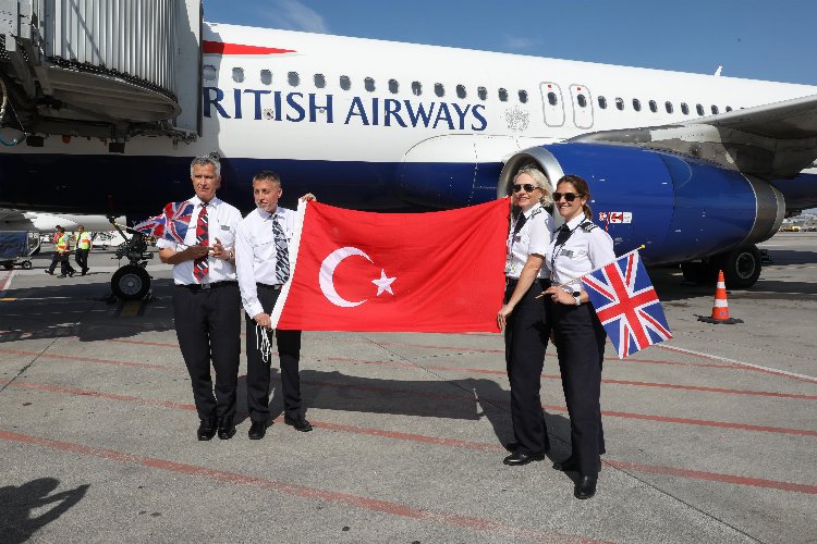 Sabiha Gökçen'den British Airways Londra uçuşlarına başladı -