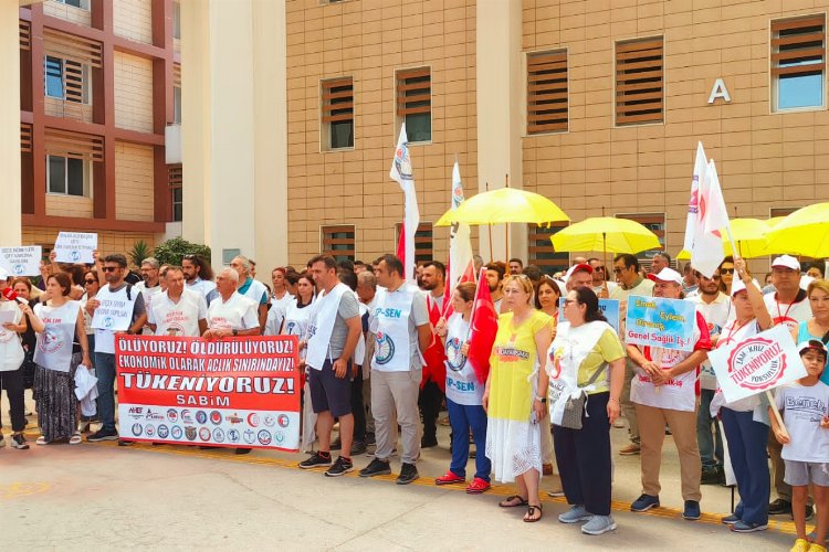 SABİM üyesi hekimler iş bıraktı! -