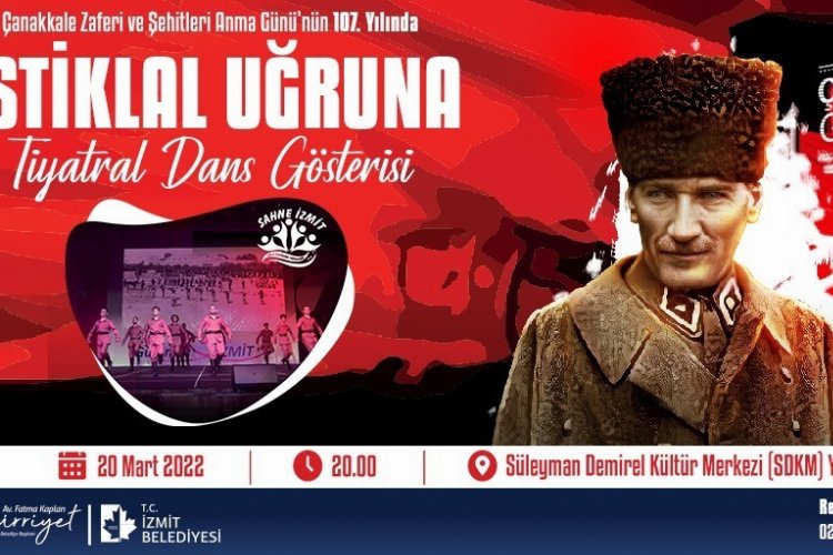 Sahne İzmit, Zafer’in 107. yılında unutulmayacak bir gösteriye imza atacak -
