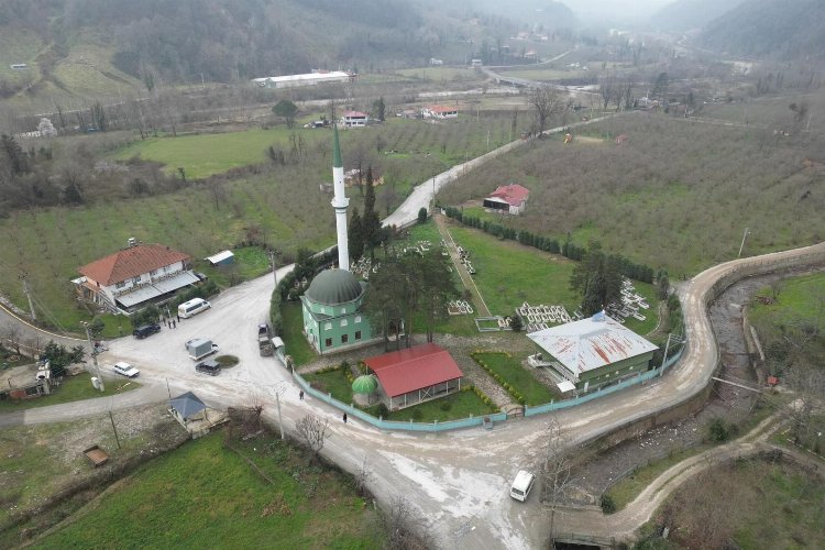 Sakarya Akyazı'da beton yol çalışmaları tamamlandı -