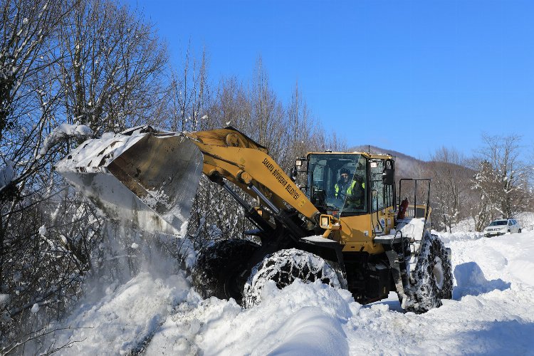 Sakarya'da 67 mahalle yolu ulaşıma açıldı -