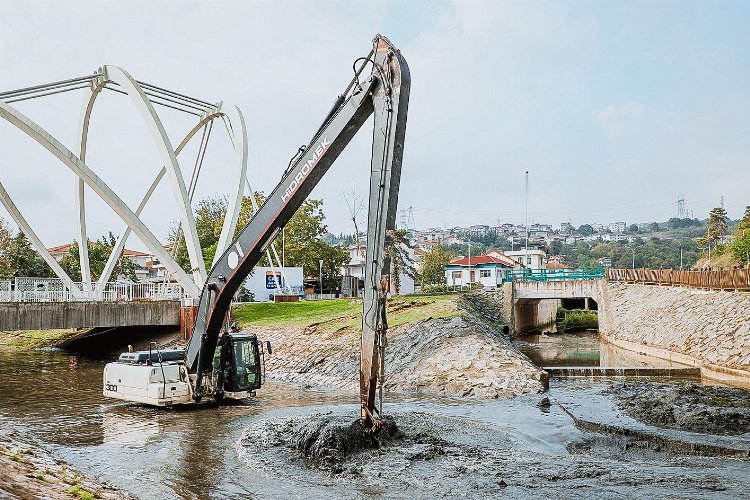 Sakarya'da Çark Deresi'nde kapsamlı temizlik -