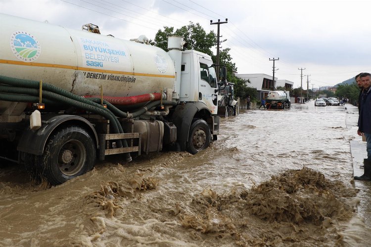 Sakarya'da 'su taşkını' raporu -