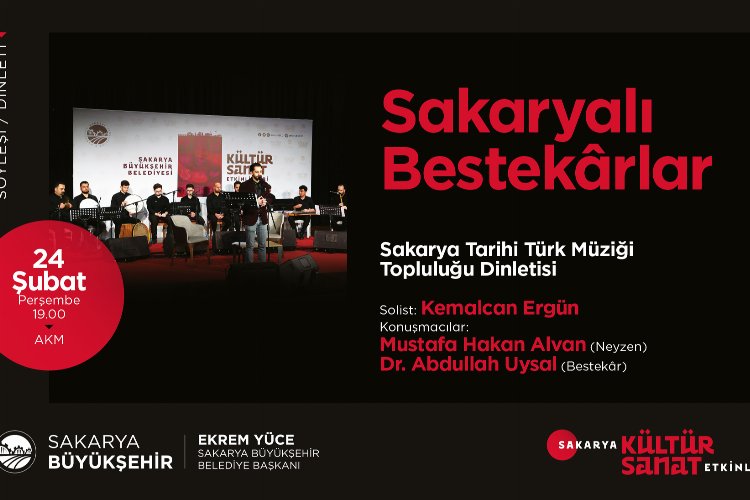 Sakarya'da söyleşi ve dinletiler devam edecek -