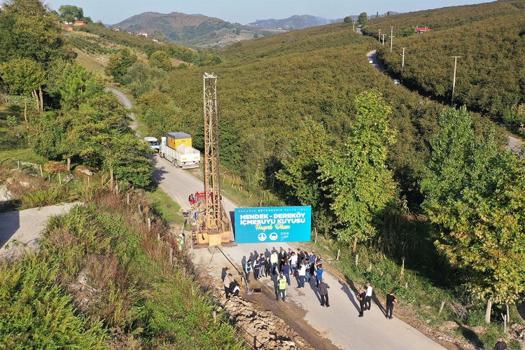 Sakarya'dan Hendek Dereköy’e kesintisiz içmesuyu -