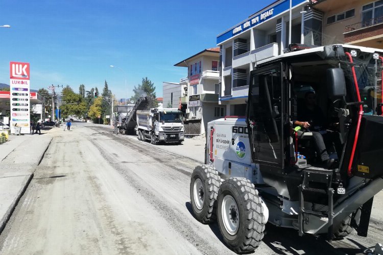 Sakarya Geyve'de Konyalı Ali Bey Caddesi yenileniyor -