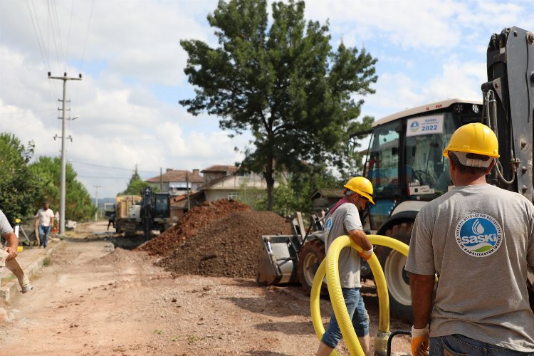 Sakarya Kazımpaşa Mahallesi’nde altyapı çalışmaları sürüyor -