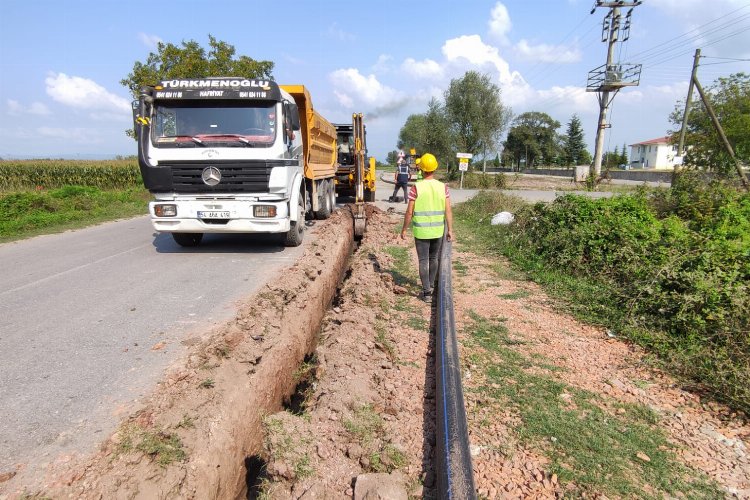Sakarya'nın 5 mahallenin içme suyu sorunu çözüme kavuşuyor -