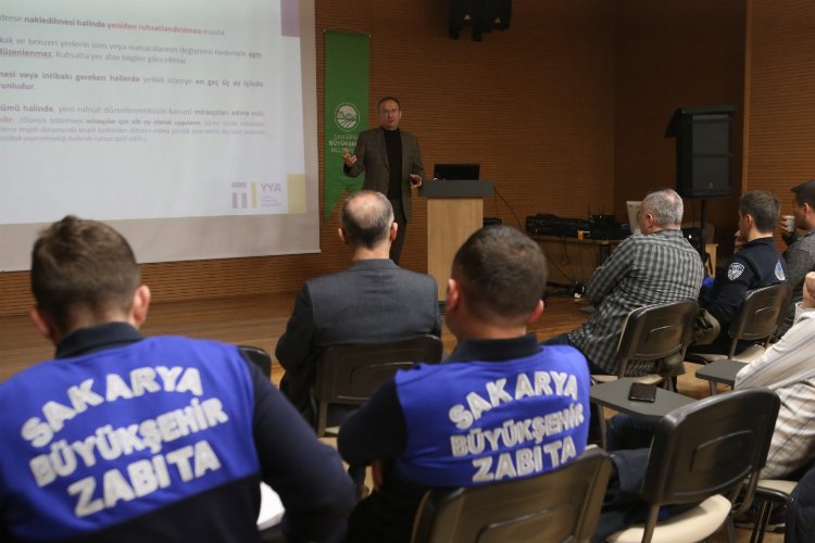 Sakarya Zabıtası mesleki bilgilerini güncelledi -