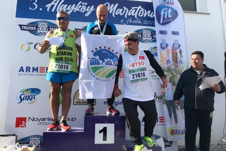 Sakaryalı 60 yaş üstü atletten altın madalya -