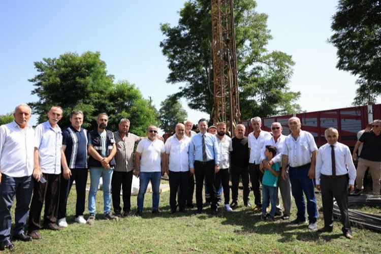 Sakaryalı muhtarlardan Başkan Yüce'ye teşekkür -