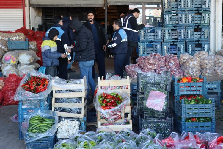 Şanlıurfa’da zabıtadan ortak denetim -
