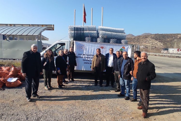Sason’da çiftçilere tarım desteği -