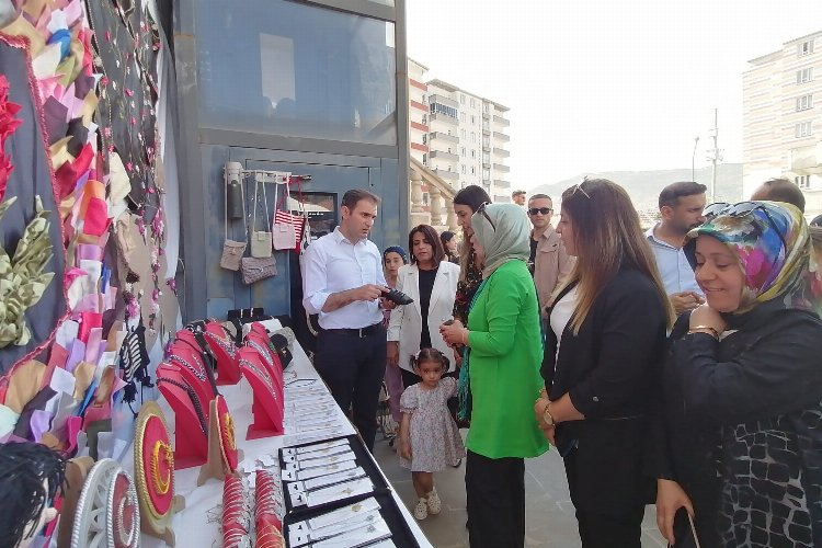 Sason'da Hayat Boyu Öğrenme sergisine yoğun ilgi -
