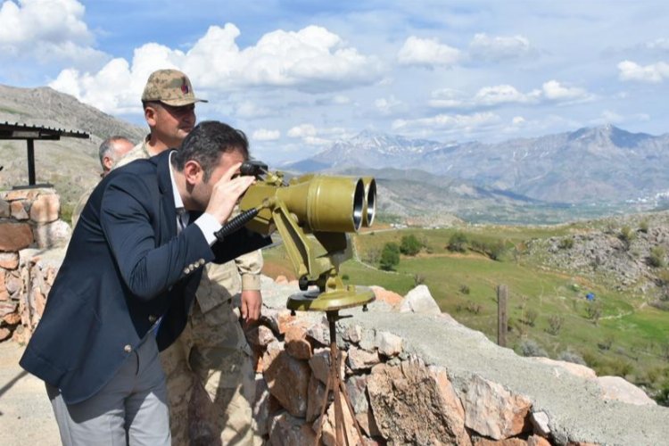 Sason Kaymakamı Yücebağ’da Korucu Üst Bölgesini Ziyaret Etti -