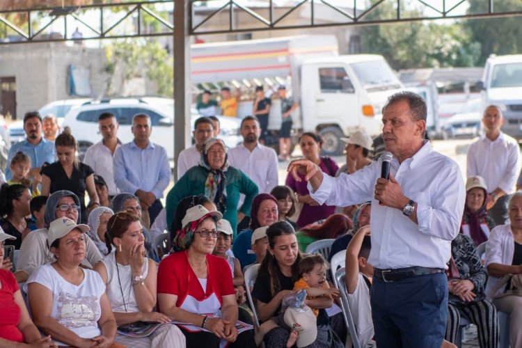 Seçer, ilçe ziyaretlerinin finalini Tarsus’la yaptı -