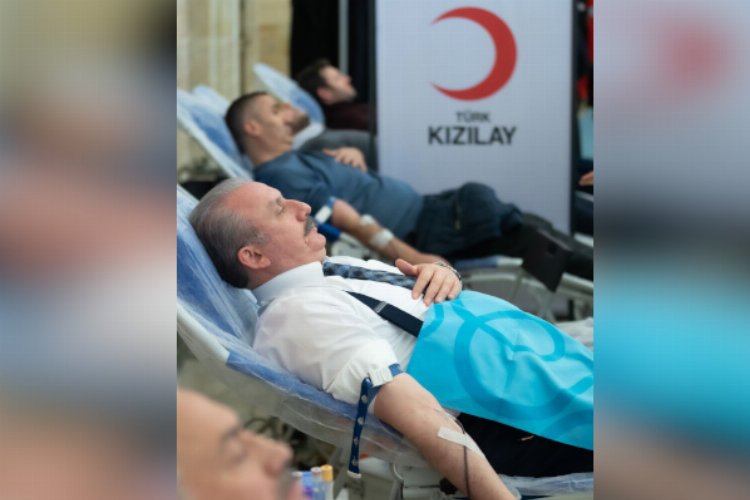 Şentop'tan Kızılay'a 'kan bağışı' çağrısı -