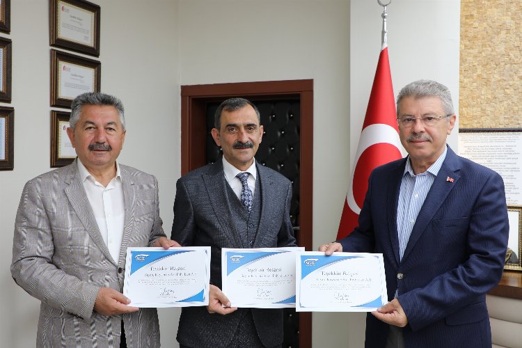SGK'dan Kayseri Şeker'e teşekkür belgesi -