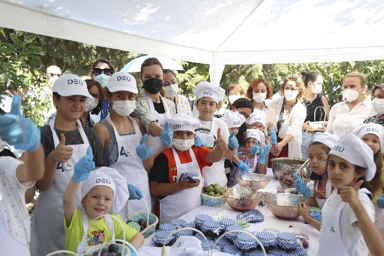 Şifa arayan çocuklar meyve bahçesinde moral depoladı -