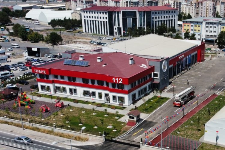 Sivas İtfaiyesi yeni binasına kavuştu -