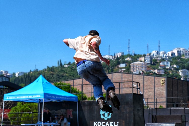 Skate Park’ta adrenalin tavan yaptı -