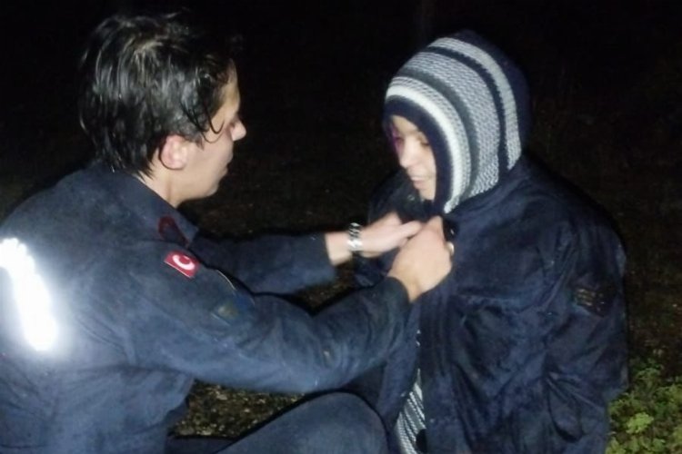 Söğüt’te ormanlık alanda kaybolan genci Jandarma buldu -