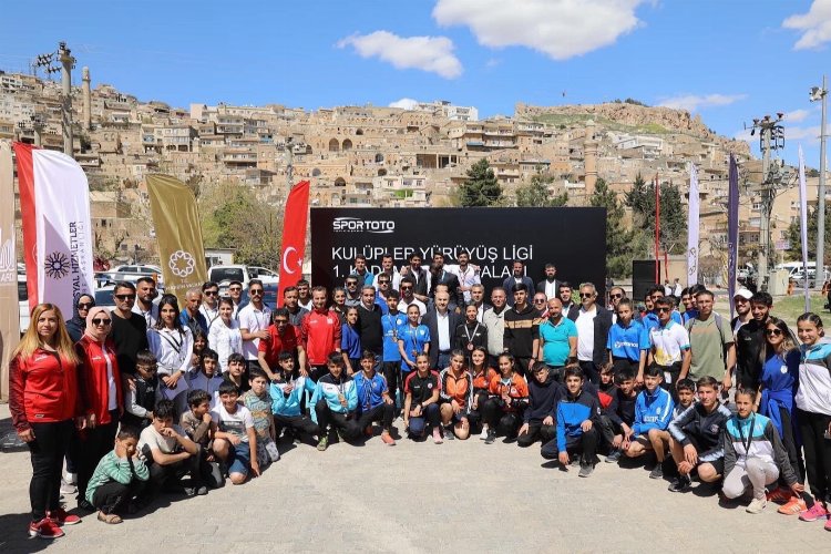 Spor Toto Kulüpler Yürüyüş Ligi 1. Kademe Yarışması Mardin'de yapıldı -