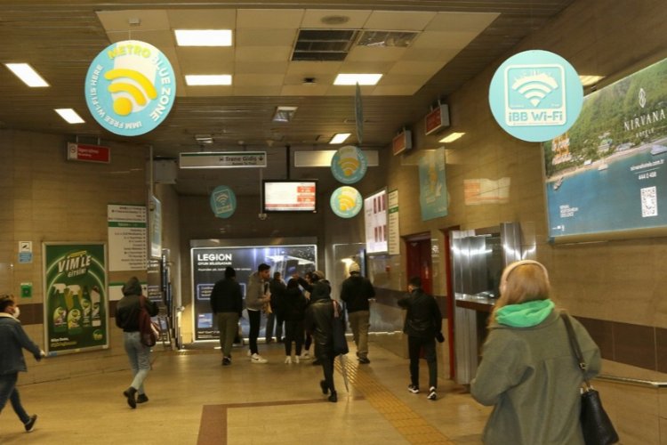 İstanbul Büyükşehir'in bedava interneti tüm metrolarda -