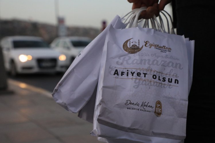 İstanbul Eyüpsultan'da her gün 2 bin iftariyelik -