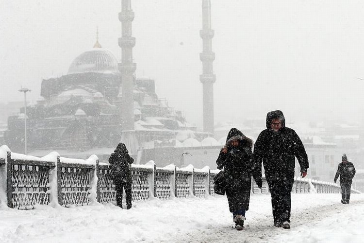 İstanbul için kar uyarısı -