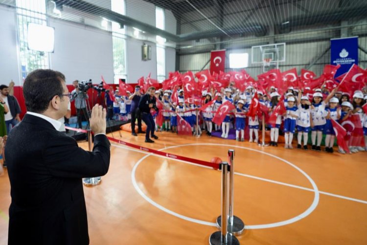 İstanbul'un 24 ilçesinde 35 okul spor salonuna kavuştu -