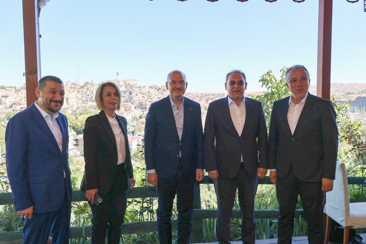 Süleyman Soylu'dan Nevşehir temasları -