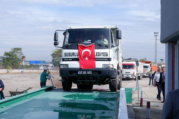 Susurluk Şeker Fabrikası'nda yeni sezon açıldı -