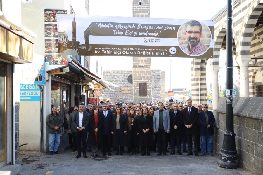 Tahir Elçi Sokağı açıldı -