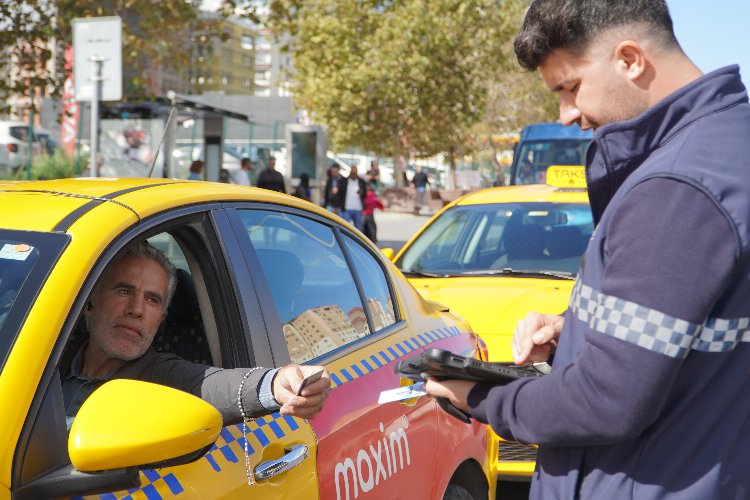Taksilere sıkı denetim -