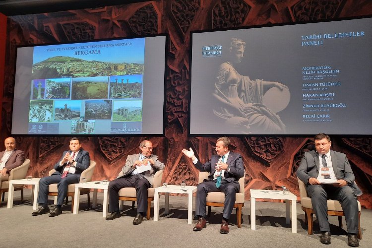 Tarihi şehir İzmir Bergama’dan Heritage İstanbul Konferansı’na çıkarma -