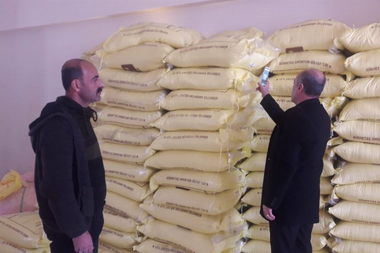 Tarım Orman Müdürlüğü'nden gübre denetimi -